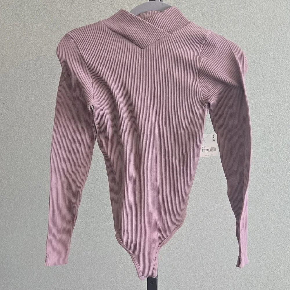 Free People Ribbed Bodysuit. Additional Pictures Feature Blue One Just For Pic - Picture 1 of 5